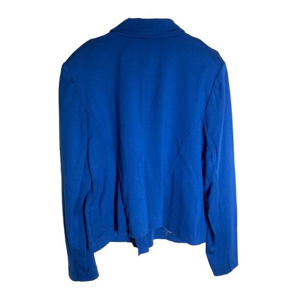 Lane Bryant Dark Turquoise Moto Jacket Sz 24 - Picture 2 of 5